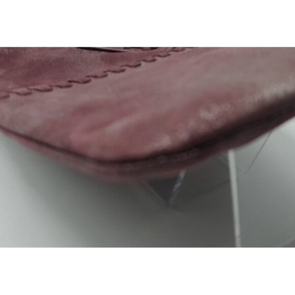 HOBO INTERNATIONAL Sable Wristlet Tassel  PLUM GRAPHITE Wallet Clutch $138 - Picture 10 of 10